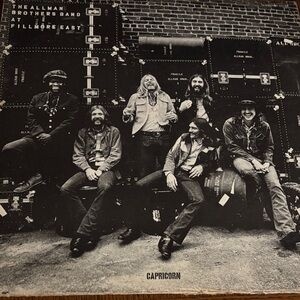 The Allman Brothers at Fillmore East vinyl 2 set
